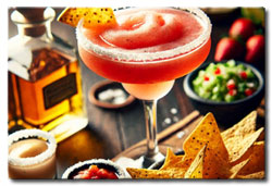 Stocherkahn Tübingen. Schmidt's Stocherkahnfahrten Margarita Cocktail